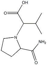 2-(2-carbamoylpyrrolidin-1-yl)-3-methylbutanoic acid