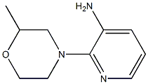 2-(2-methylmorpholin-4-yl)pyridin-3-amine Structural