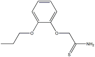 2-(2-propoxyphenoxy)ethanethioamide