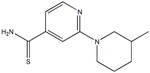 2-(3-methylpiperidin-1-yl)pyridine-4-carbothioamide