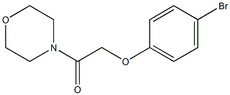 2-(4-bromophenoxy)-1-(morpholin-4-yl)ethan-1-one