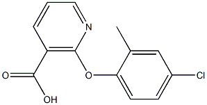 2-(4-chloro-2-methylphenoxy)nicotinic acid