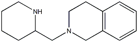 2-(piperidin-2-ylmethyl)-1,2,3,4-tetrahydroisoquinoline Structural