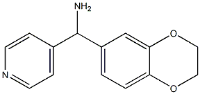 2,3-dihydro-1,4-benzodioxin-6-yl(pyridin-4-yl)methanamine