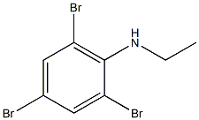 2,4,6-tribromo-N-ethylaniline Structural