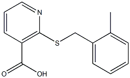 2-[(2-methylbenzyl)thio]nicotinic acid