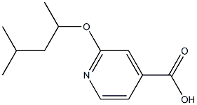 2-[(4-methylpentan-2-yl)oxy]pyridine-4-carboxylic acid