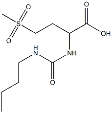 2-[(butylcarbamoyl)amino]-4-methanesulfonylbutanoic acid