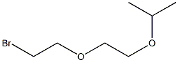 2-[2-(2-bromoethoxy)ethoxy]propane Structural