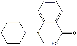 2-[cyclohexyl(methyl)amino]benzoic acid