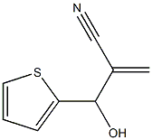 2-[hydroxy(thiophen-2-yl)methyl]prop-2-enenitrile