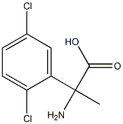 2-amino-2-(2,5-dichlorophenyl)propanoic acid Structural