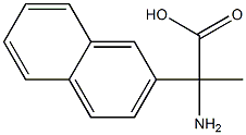 2-amino-2-(2-naphthyl)propanoic acid Structural