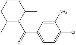 2-chloro-5-[(2,6-dimethylpiperidin-1-yl)carbonyl]aniline