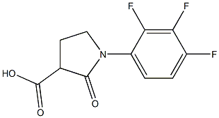 2-oxo-1-(2,3,4-trifluorophenyl)pyrrolidine-3-carboxylic acid