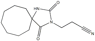 3-(2,4-dioxo-1,3-diazaspiro[4.7]dodec-3-yl)propanenitrile