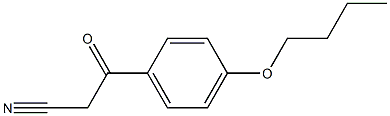 3-(4-butoxyphenyl)-3-oxopropanenitrile