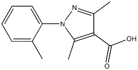 3,5-dimethyl-1-(2-methylphenyl)-1H-pyrazole-4-carboxylic acid