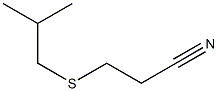 3-[(2-methylpropyl)sulfanyl]propanenitrile