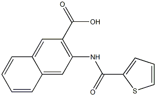 3-[(thien-2-ylcarbonyl)amino]-2-naphthoic acid