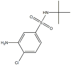 3-amino-N-tert-butyl-4-chlorobenzene-1-sulfonamide