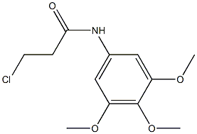 3-chloro-N-(3,4,5-trimethoxyphenyl)propanamide