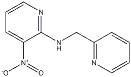 3-nitro-N-(pyridin-2-ylmethyl)pyridin-2-amine Structural