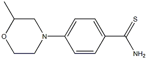 4-(2-methylmorpholin-4-yl)benzene-1-carbothioamide