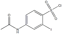 4-(acetylamino)-2-iodobenzenesulfonyl chloride