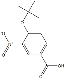 4-(tert-butoxy)-3-nitrobenzoic acid Structural