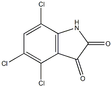 4,5,7-trichloro-1H-indole-2,3-dione