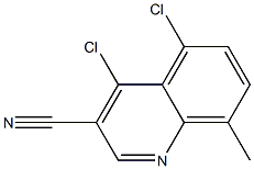 4,5-dichloro-8-methylquinoline-3-carbonitrile