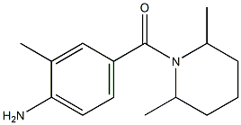 4-[(2,6-dimethylpiperidin-1-yl)carbonyl]-2-methylaniline