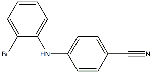 4-[(2-bromophenyl)amino]benzonitrile