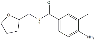 4-amino-3-methyl-N-(tetrahydrofuran-2-ylmethyl)benzamide