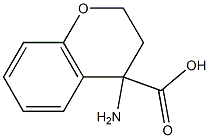 4-aminochromane-4-carboxylic acid Structural