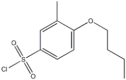 4-butoxy-3-methylbenzene-1-sulfonyl chloride Structural