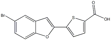 5-(5-bromo-1-benzofuran-2-yl)thiophene-2-carboxylic acid