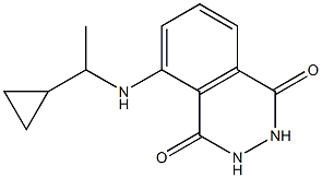 5-[(1-cyclopropylethyl)amino]-1,2,3,4-tetrahydrophthalazine-1,4-dione