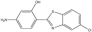 5-amino-2-(5-chloro-1,3-benzothiazol-2-yl)phenol