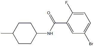 5-bromo-2-fluoro-N-(4-methylcyclohexyl)benzamide