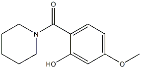 5-methoxy-2-(piperidin-1-ylcarbonyl)phenol