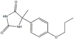 5-methyl-5-(4-propoxyphenyl)imidazolidine-2,4-dione