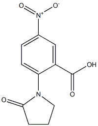 5-nitro-2-(2-oxopyrrolidin-1-yl)benzoic acid