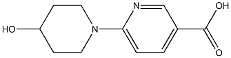 6-(4-hydroxypiperidin-1-yl)pyridine-3-carboxylic acid