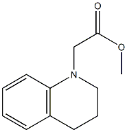 methyl 2-(1,2,3,4-tetrahydroquinolin-1-yl)acetate Structural