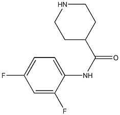 N-(2,4-difluorophenyl)piperidine-4-carboxamide