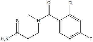 N-(2-carbamothioylethyl)-2-chloro-4-fluoro-N-methylbenzamide