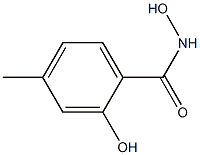 N,2-dihydroxy-4-methylbenzamide Structural