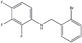 N-[(2-bromophenyl)methyl]-2,3,4-trifluoroaniline